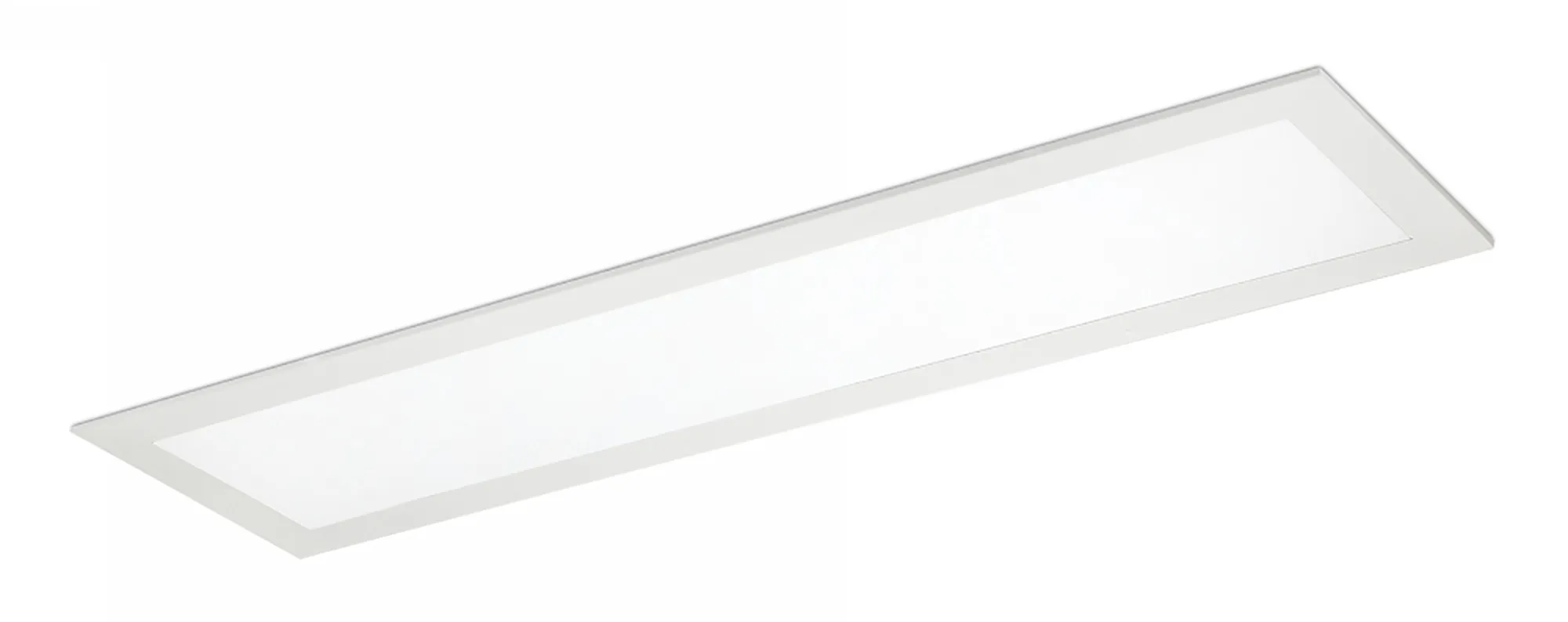 DL210287/TW  Piano F 123 OP, 44W 1195x295mm White LED Panel Opal Diffuser 3200lm 3000K 110° IP44